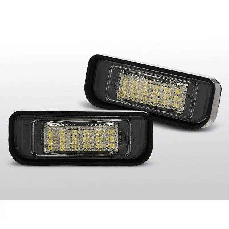 Éclairage de plaque d'immatriculation - LEDs Mercedes W220 98-05 Produit De Marque