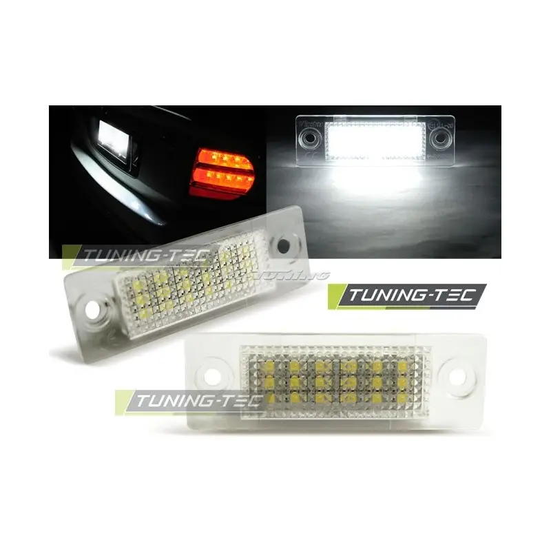 Nouvelle Collection Eclairage de plaque d'immatriculation à Leds Volkswagen Caddy Canbus