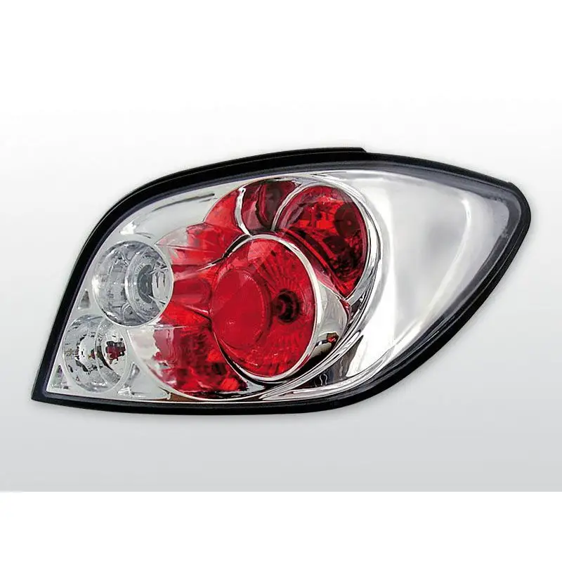 Feux Arrière Peugeot 307 04.01-07 Chrome Super Prix