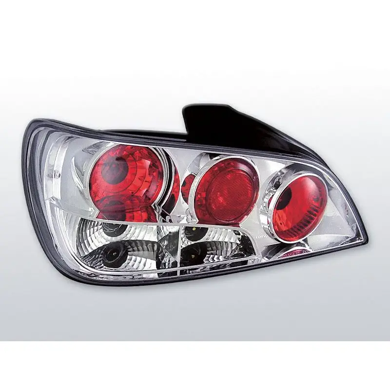 Feux Arrière Peugeot 406 95-99 Chrome Pas Cher