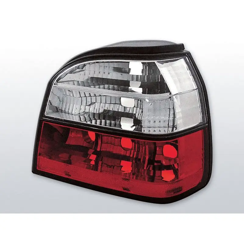 Haute Qualité Feux Arrière VW Golf 3 09.91-08.97 Rouge/Clair