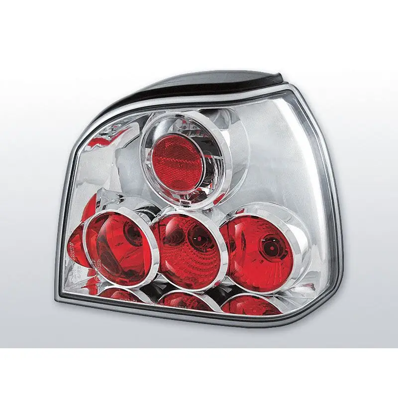 Livraison Gratuite Feux Arrière VW Golf 3 09.91-08.97 Chrome