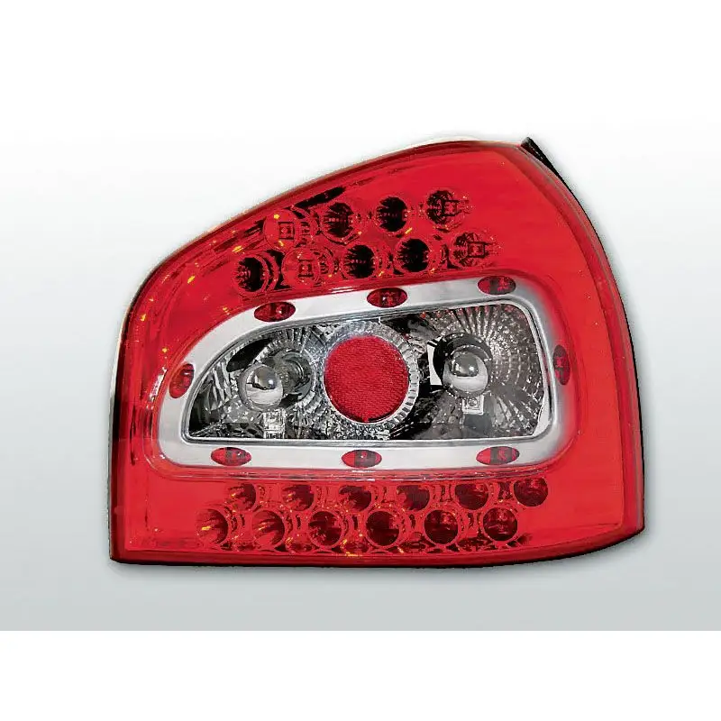 Feux Arrière Audi A3 8L 08.96-08.00 à Leds Rouge/clair Soldes