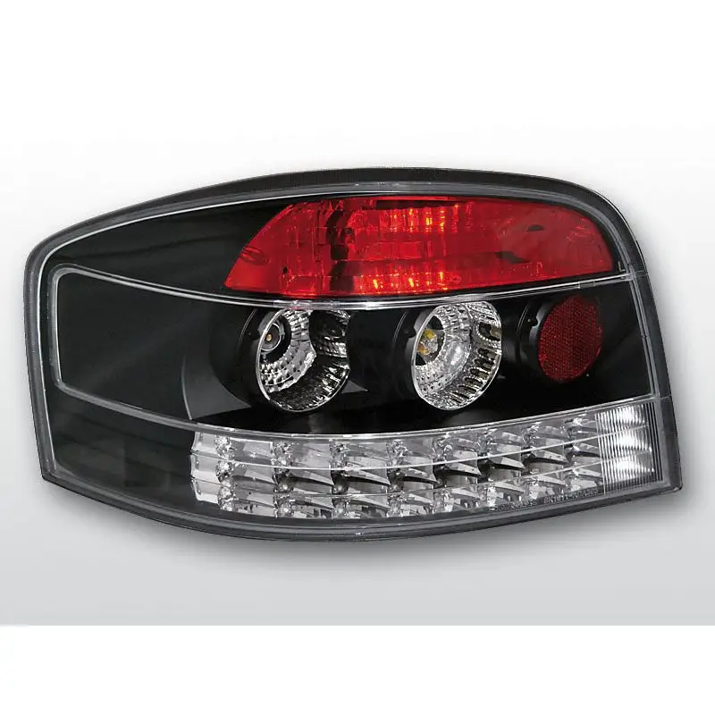 Soldes Feux Arrière Audi A3 8P 05.03-08 à Leds Noir