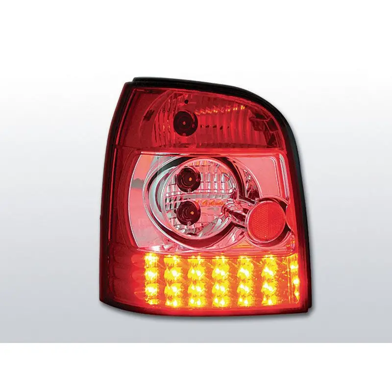 Meilleur Prix Feux Arrière Audi A4 B5 Break 94-01 à Leds Rouge/Clair