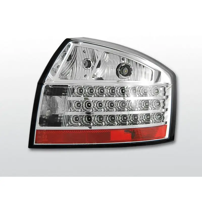 Feux Arrière Audi A4 B6 10.00-10.04 à Leds Chrome Achetez Aujourd’hui