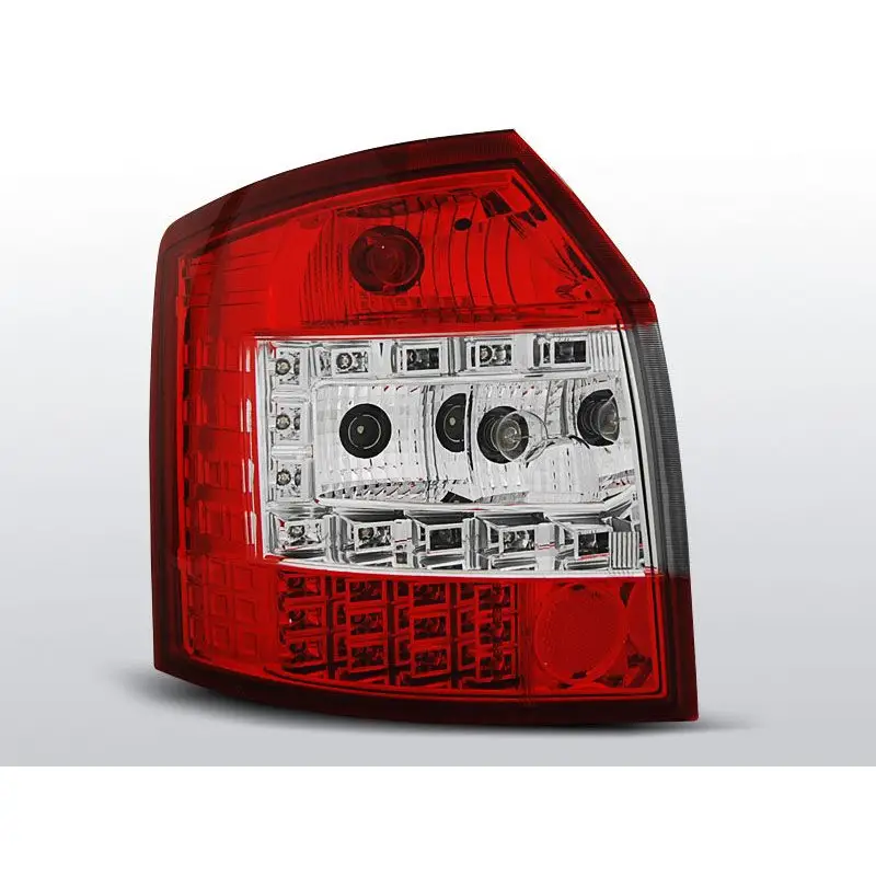 Feux Arrière Audi A4 B6 Break 10.00-10.04 à Leds Rouge/Clair Expédition Rapide