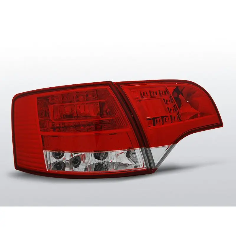 Feux Arrière Audi A4 B7 Break 11.04-03.08 à Leds Rouge/Clair Vente Directe