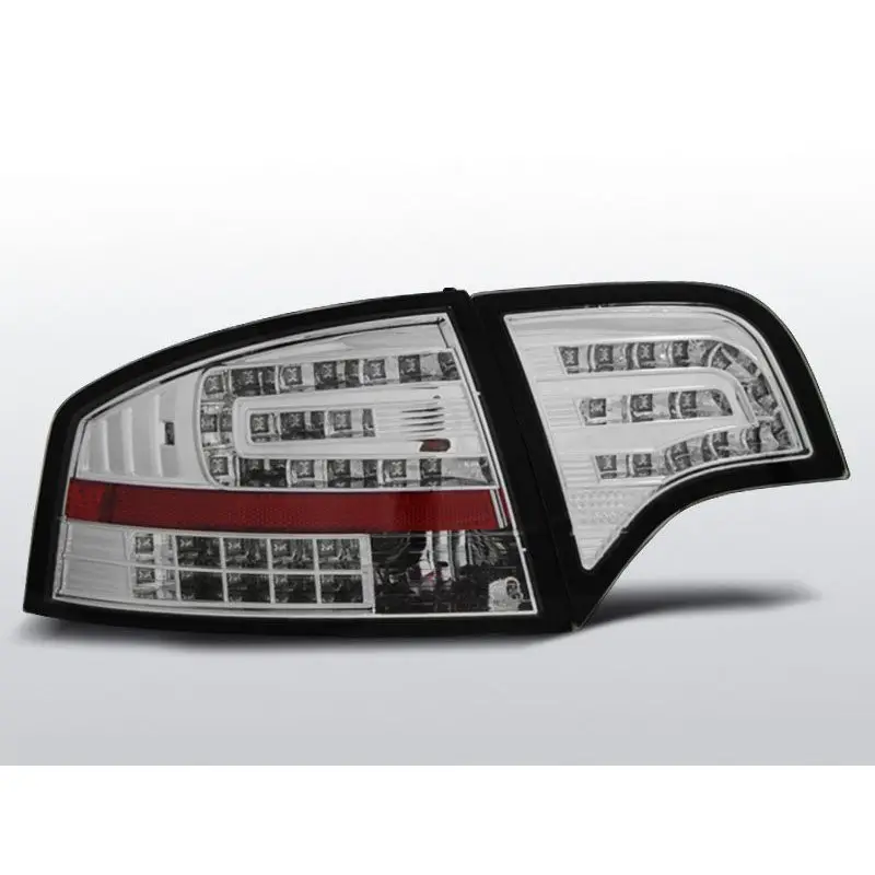 Feux Arrière Audi A4 B7 11.04-03.08 à Leds Chrome Remise