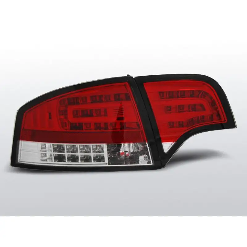 Feux Arrière Audi A4 B7 11.04-03.08 à Leds Rouge/Clair Prix Choc