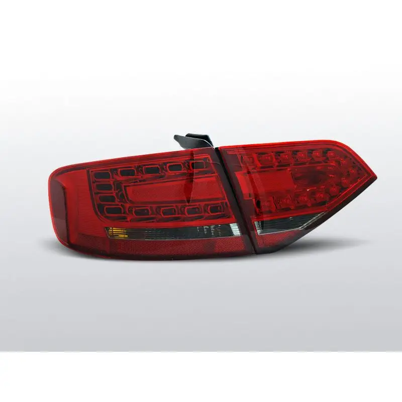 Feux Arrière Audi A4 B8 08-11 à Leds Rouge/Fumé Petit Prix