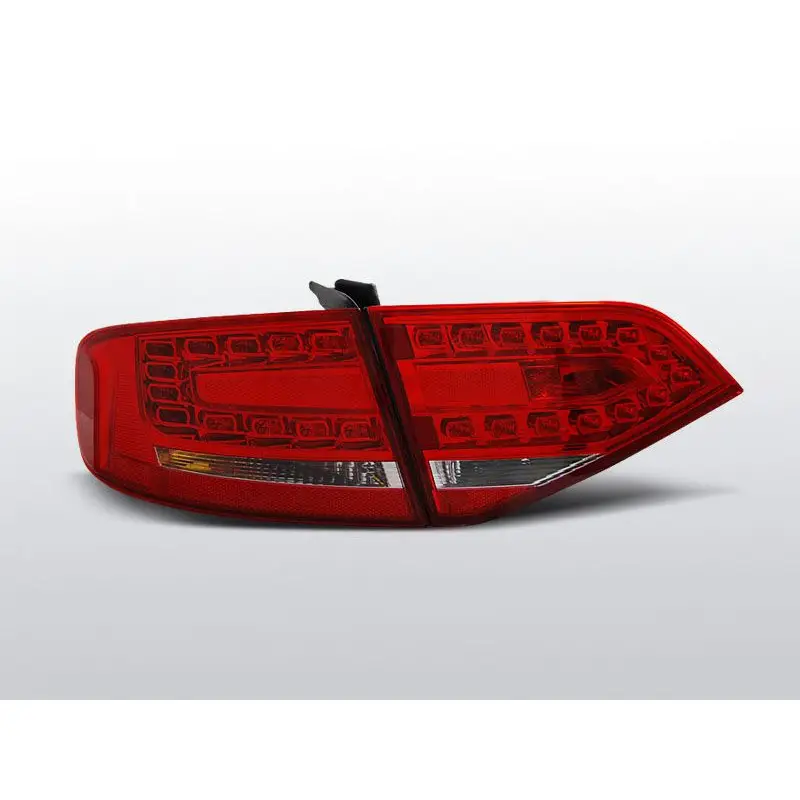 Bon Marché Feux Arrière Audi A4 B8 08-11 à Leds Rouge/Clair