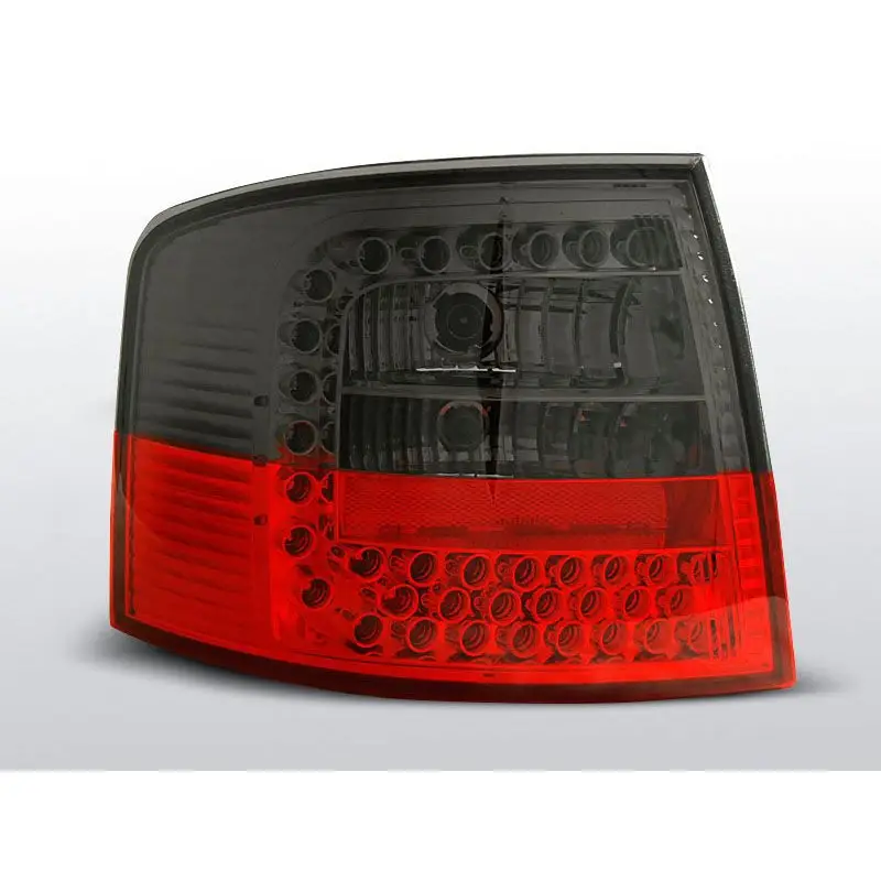 Feux Arrière Audi A6 Break 05.97-05.04 à Leds Rouge/Fumé Nouvelle Collection