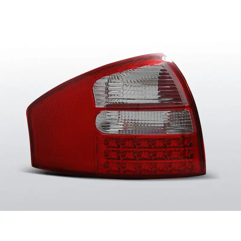Réduction Feux Arrière Audi A6 05.97-05.04 à Leds Rouge/Clair