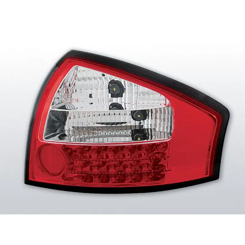 Expédié Aujourd’hui Feux Arrière Audi A6 05.97-05.04 à Leds Rouge/Clair