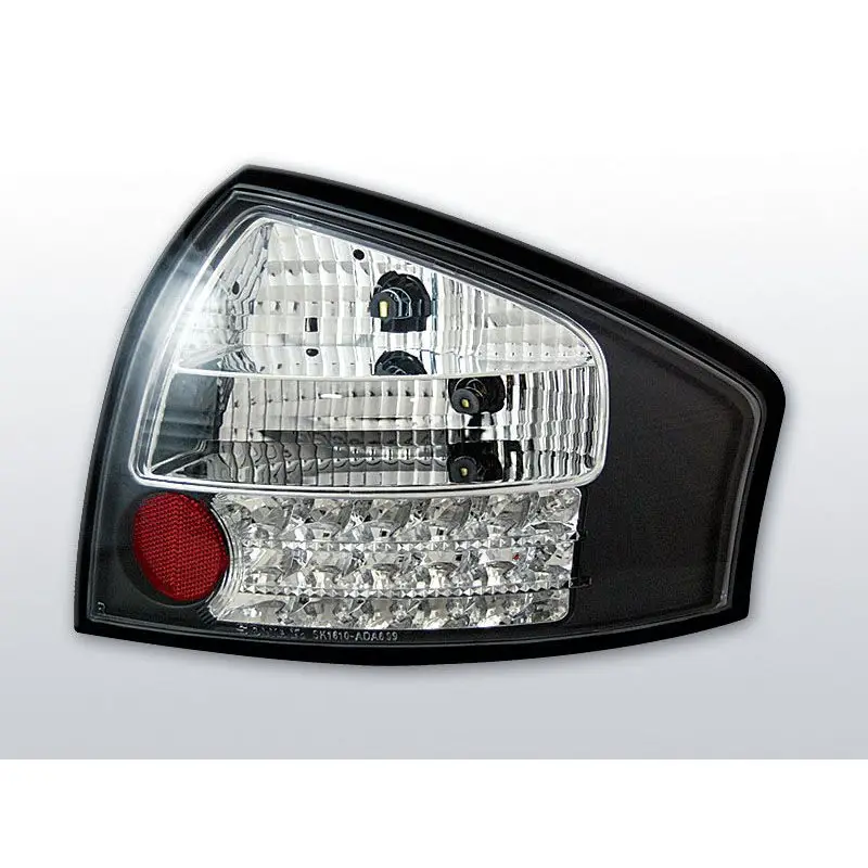 Réduction Feux Arrière Audi A6 05.97-05.04 à Leds Noir/Clair