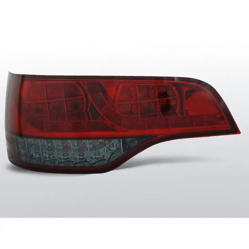 Feux Arrière Audi Q7 06-09 à Leds Rouge/Fumé Bon Plan