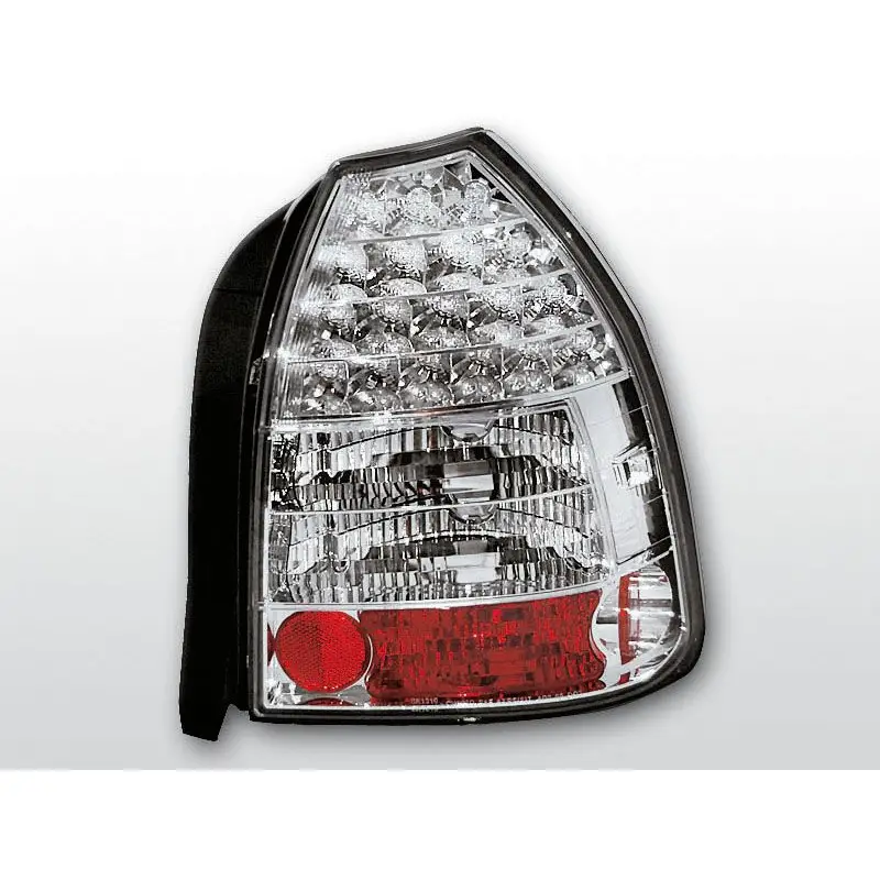 Promotion Saisonnière Feux Arrière Honda Civic 09.95-02.01 3 ptes à Leds Chrome