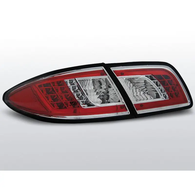 Feux Arrière Mazda 6 08.02-08.07 à Leds Rouge/Chrome Achat Immédiat