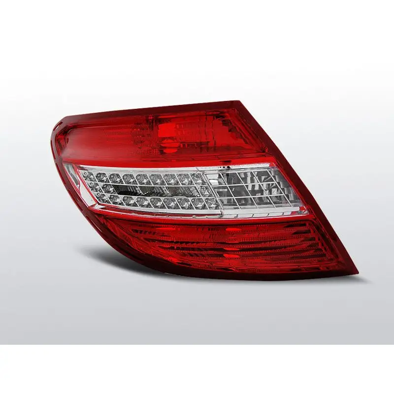 Achat Immédiat Feux Arrière Mercedes W204 07-10 à Leds Rouge/Clair