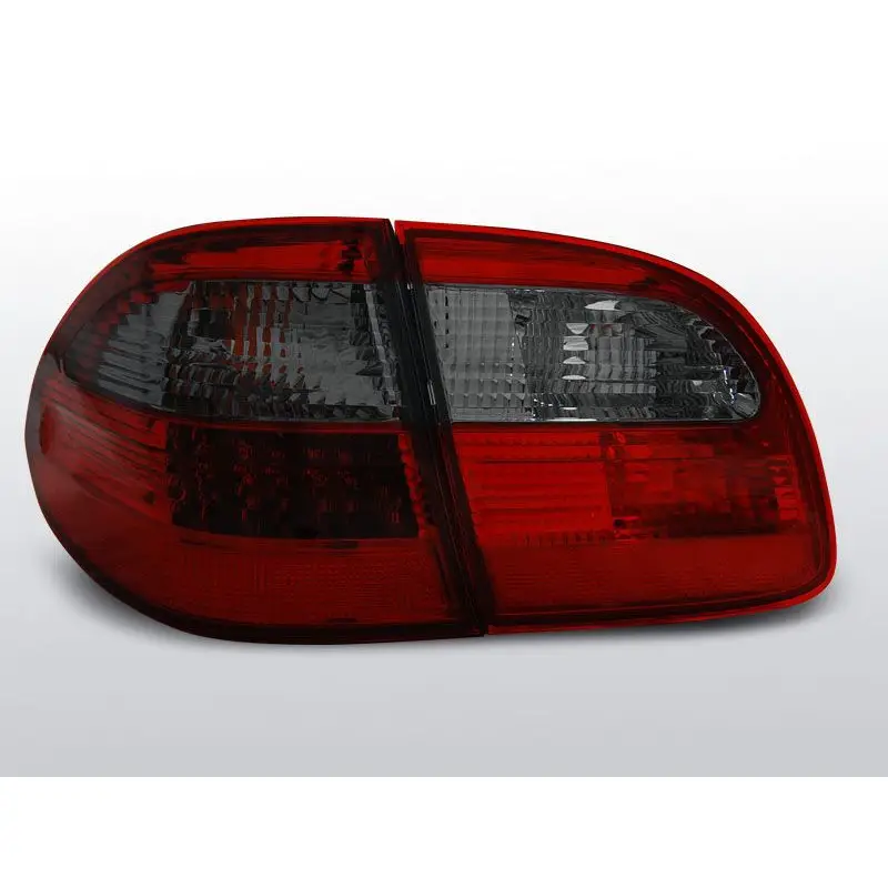 Feux Arrière Mercedes W211 Break 02-06 à Leds Rouge/Fumé Produit De Marque