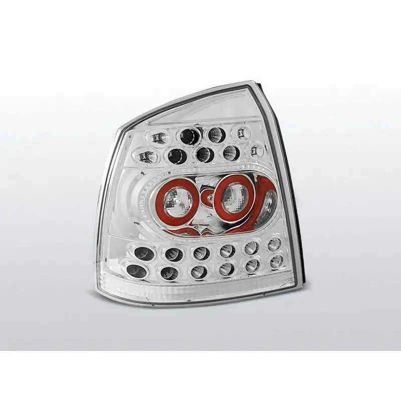 Commander Vite Feux Arrière Opel Astra G 3/5 ptes 09.97-02.04 à Leds Chrome