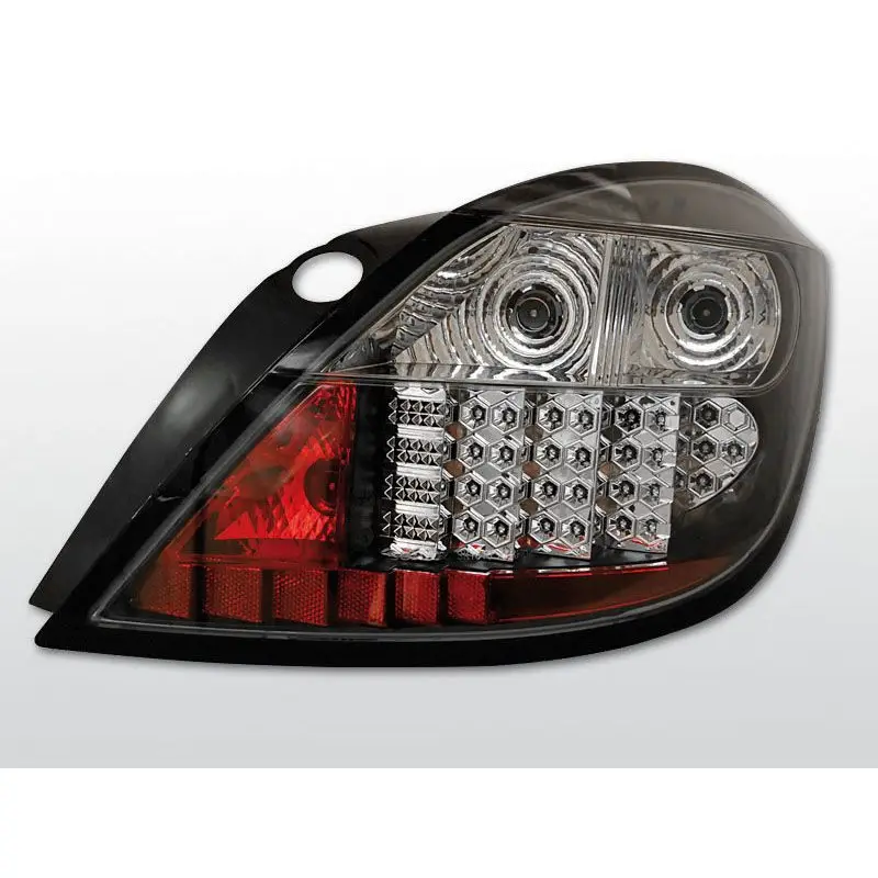 Feux Arrière Opel Astra H 5 ptes 03.04-09 à Leds Noir Top Vente