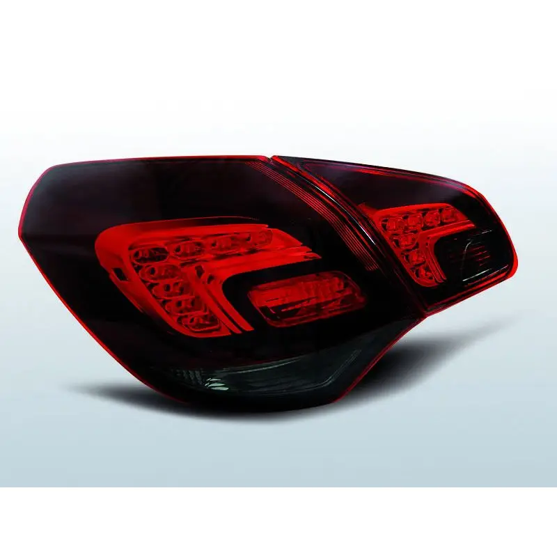 Feux Arrière Opel Astra J Berline 10- à Leds Rouge/Fumé Produit De Marque