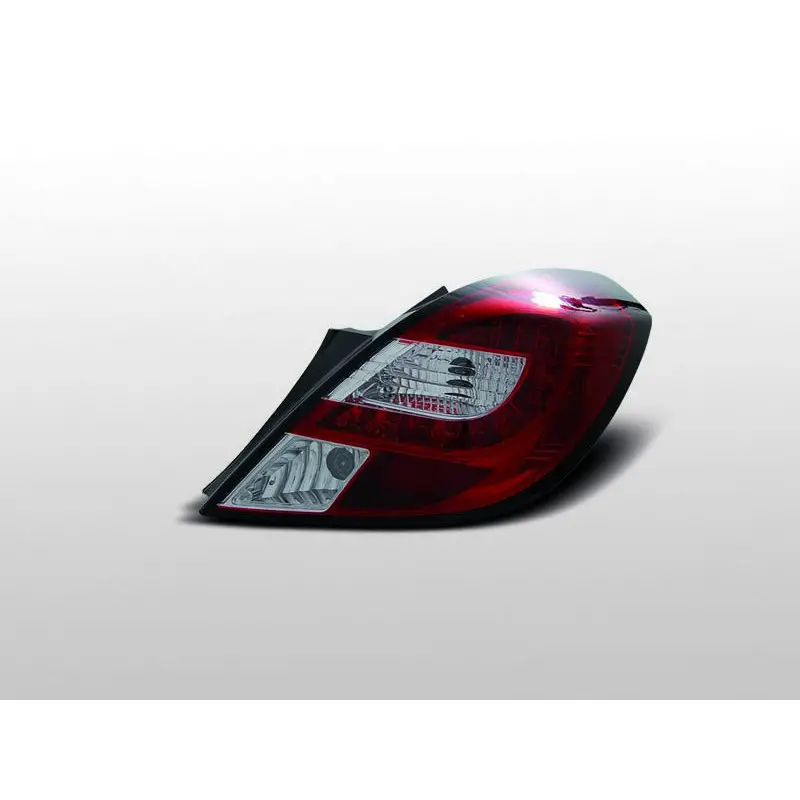 Usine Directe Feux Arrière Opel Corsa D 3 ptes 04.06 à Leds Rouge