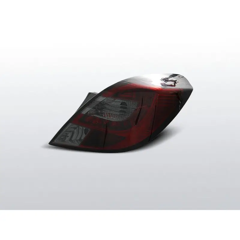 Feux Arrière Opel Corsa D 3 ptes 04.06 à Leds Rouge/Fumé Authentique