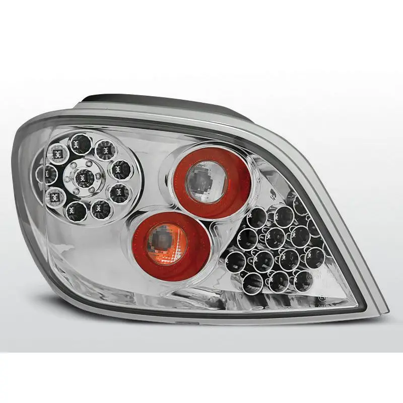 Feux Arrière Peugeot 307 04.01-07 à Leds Chrome Solde
