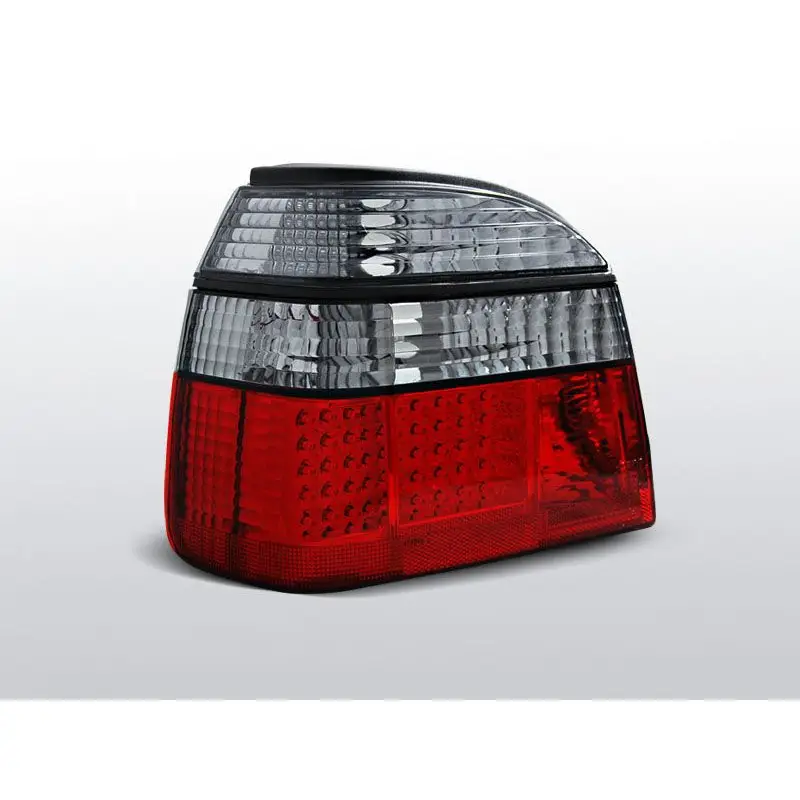 Feux Arrière VW Golf 3 09.91-08.97 à Leds Rouge/Fumé Offre Spéciale