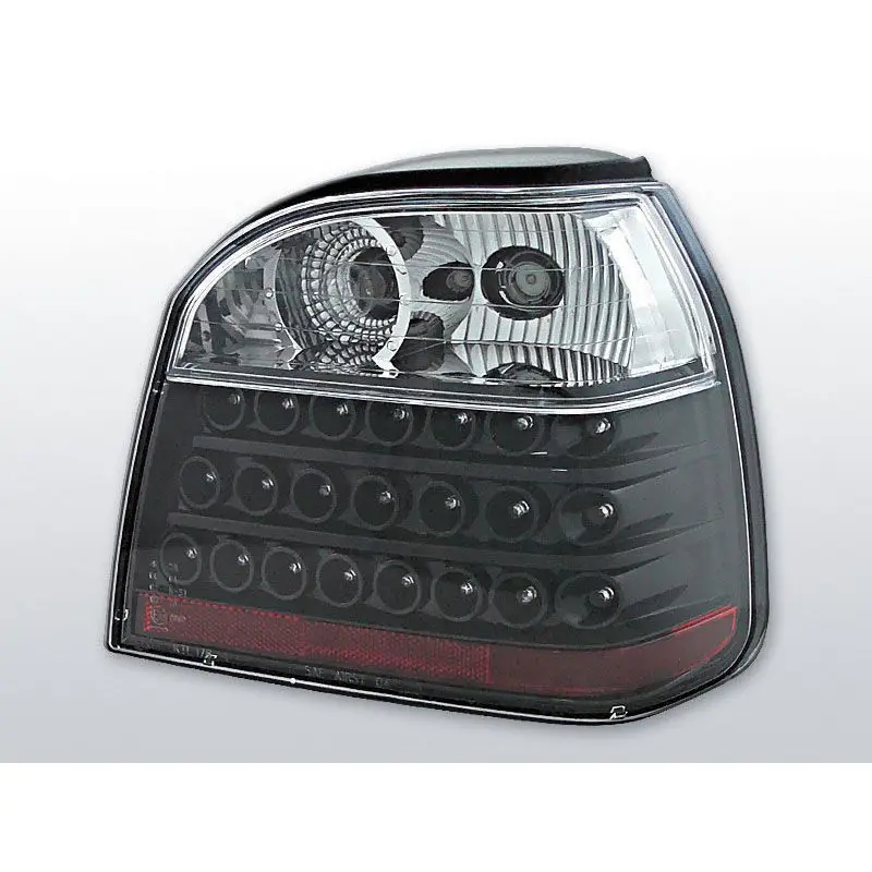 Feux Arrière VW Golf 3 09.91-08.97 à Leds Noir Offre Spéciale