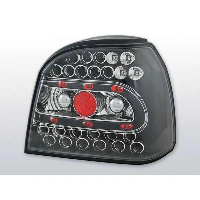 Feux Arrière VW Golf 3 09.91-08.97 à Leds Noir Bon Marché