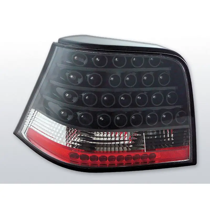 Feux Arrière VW Golf 4 09.97-09.03 à Leds Noir Pas Cher