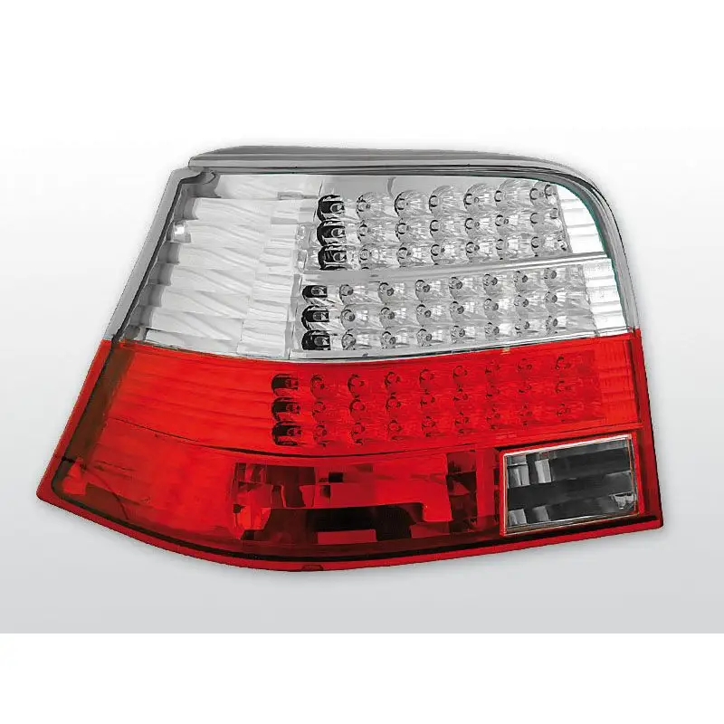 Offre Du Jour Feux Arrière VW Golf 4 09.97-09.03 à Leds Rouge/Clair