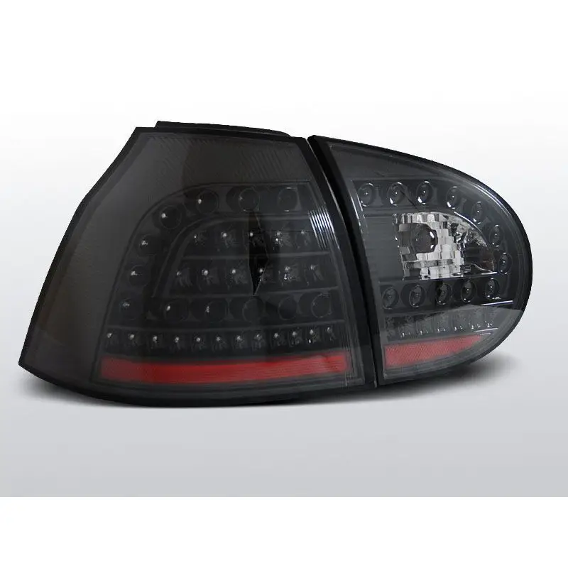 Authentique Feux Arrière VW Golf 5 10.03-09 à Leds Noir