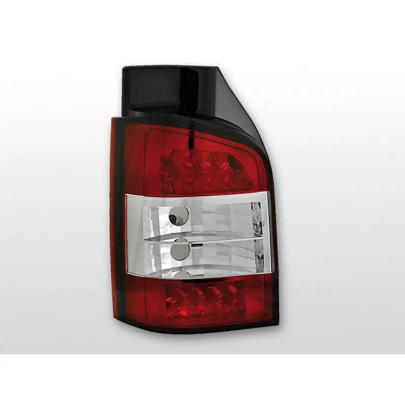Feux Arrière VW T5 04.03-09 à Leds Rouge/Clair Livraison Express