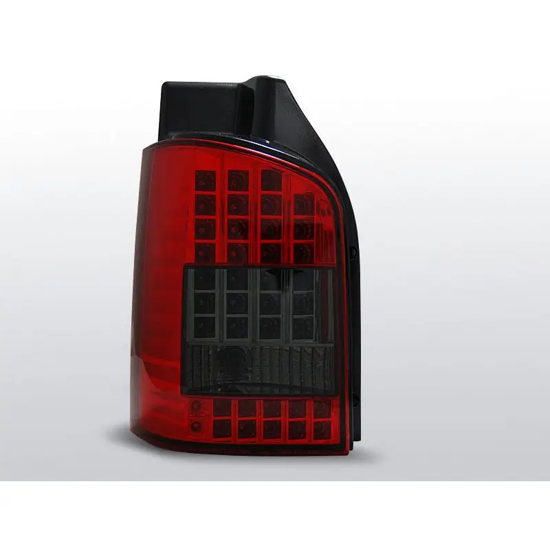 Populaire Feux Arrière VW T5 04.03-09 à Leds Rouge/Fumé
