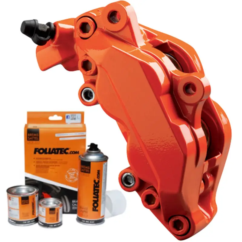 Certifié Peinture Foliatec Orange pour Etriers de Frein
