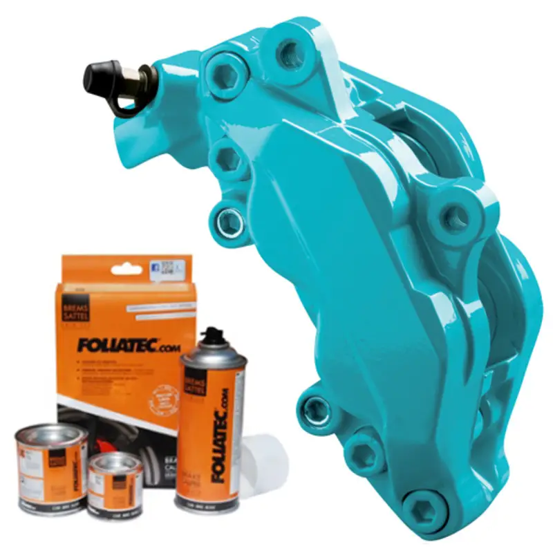 Authentique Peinture Foliatec Turquoise pour Etriers de Frein