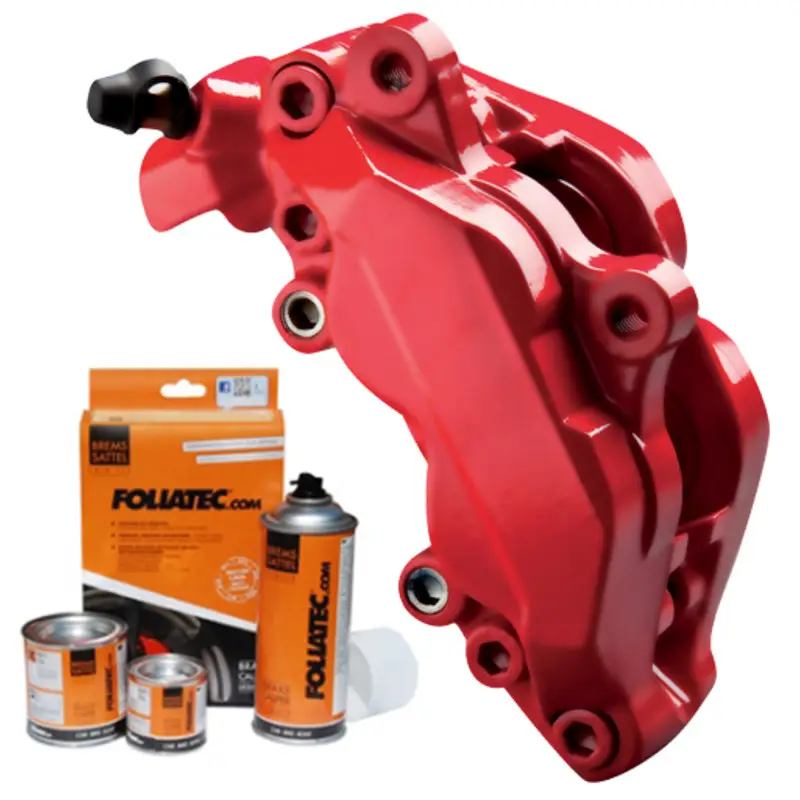 Peinture Foliatec Rouge Mat pour Etriers de Frein Dernier Modèle