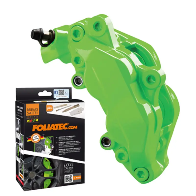 Offre Limitée Peinture Foliatec Vert Fluo pour Etriers de Frein
