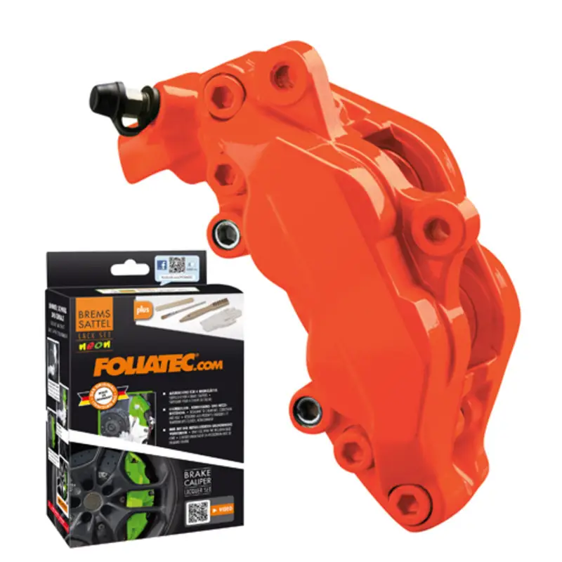 Peinture Foliatec Orange Fluo pour Etriers de Frein Prix Promo