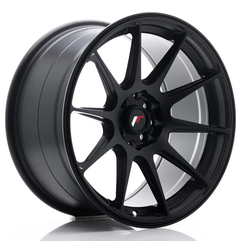 Japan Racing JR-11 17x9" 5x100/114.3 ET20, Noir Mat / Satiné Must-Have