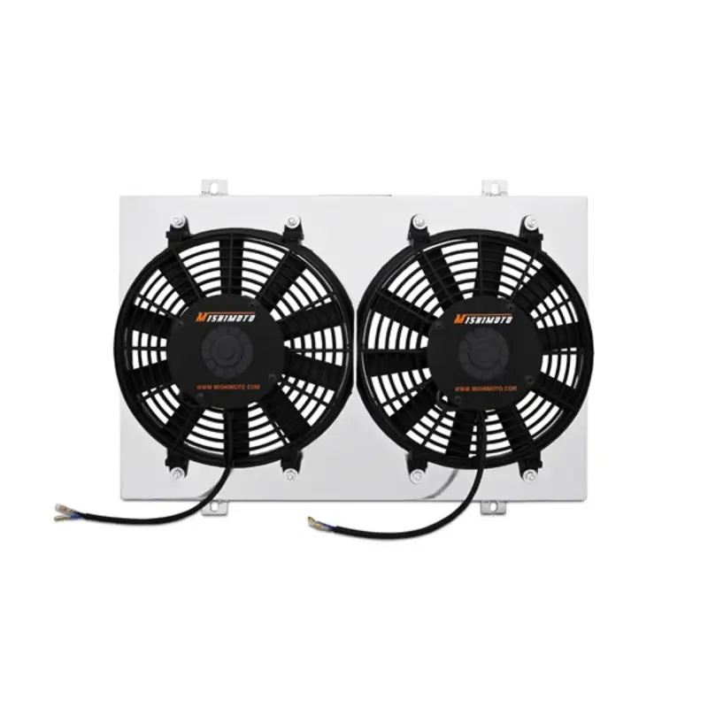 Seulement Aujourd’hui Platine Aluminium Double Ventilateur Mishimoto pour Mazda RX-7 FD Swap V8 (LS)