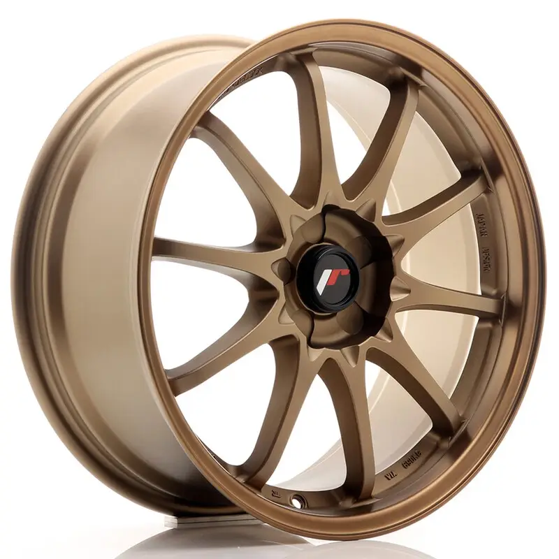 Japan Racing JR-5 18x8" (5 trous - sur mesure) ET35, Bronze Anodisé Seulement Aujourd’hui