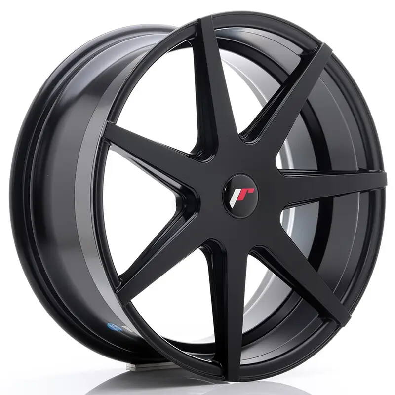 Japan Racing JR-20 20x8.5" (5 trous - sur mesure) ET20-40, Noir Mat / Satiné Quantité Limitée