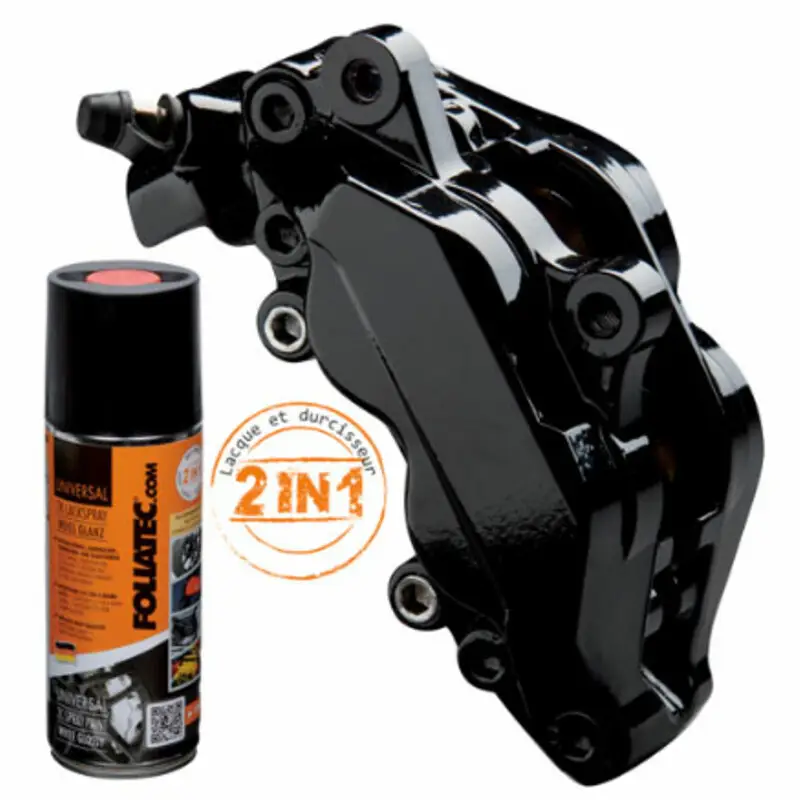 Spray Peinture Foliatec Noir Brillant pour Etriers de Frein Achat Immédiat