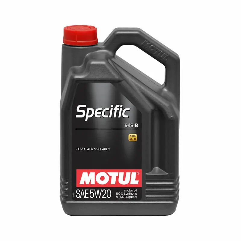 Commande En Gros 5L Huile Motul 5W20 Specific 948B (Ford Eco-Boost, Jaguar, Chrysler, Jeep)